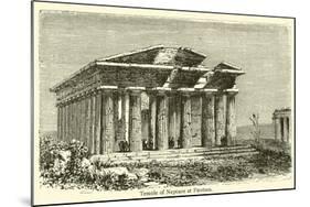 Temple of Neptune at Paestum-null-Mounted Giclee Print