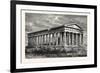 Temple of Neptune Paestum-null-Framed Giclee Print