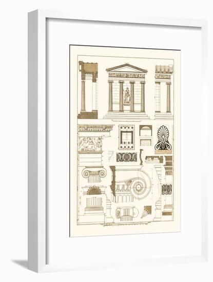 Temple of Nike Apteros at Athens-J. Buhlmann-Framed Art Print