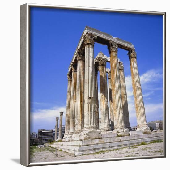 Temple of Olympian Zeus, Athens, Greece, Europe-Roy Rainford-Framed Photographic Print