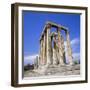 Temple of Olympian Zeus, Athens, Greece, Europe-Roy Rainford-Framed Photographic Print