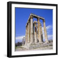 Temple of Olympian Zeus, Athens, Greece, Europe-Roy Rainford-Framed Photographic Print