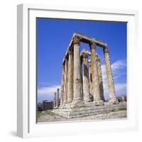 Temple of Olympian Zeus, Athens, Greece, Europe-Roy Rainford-Framed Photographic Print