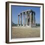 Temple of Olympian Zeus in Athens, 2nd Century Bc-CM Dixon-Framed Photographic Print