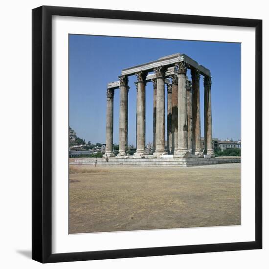 Temple of Olympian Zeus in Athens, 2nd Century Bc-CM Dixon-Framed Photographic Print