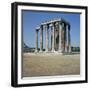 Temple of Olympian Zeus in Athens, 2nd Century Bc-CM Dixon-Framed Photographic Print