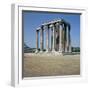 Temple of Olympian Zeus in Athens, 2nd Century Bc-CM Dixon-Framed Photographic Print