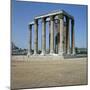 Temple of Olympian Zeus in Athens, 2nd Century Bc-CM Dixon-Mounted Photographic Print