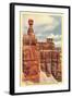 Temple of Osiris, Bryce Canyon, Utah-null-Framed Art Print