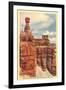 Temple of Osiris, Bryce Canyon, Utah-null-Framed Art Print