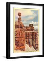 Temple of Osiris, Bryce Canyon, Utah-null-Framed Art Print