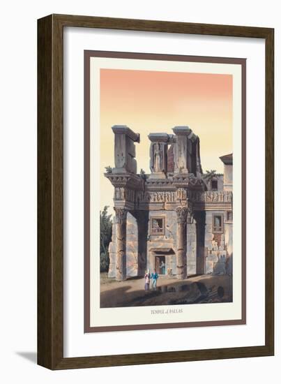 Temple of Pallas-M. Dubourg-Framed Art Print