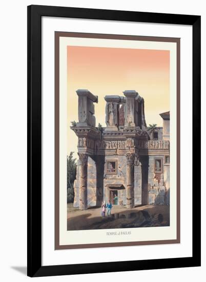 Temple of Pallas-M. Dubourg-Framed Art Print