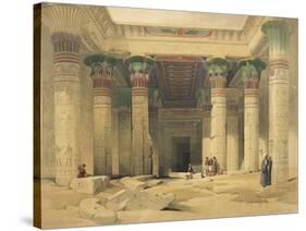 Temple of Philae-David Roberts-Stretched Canvas