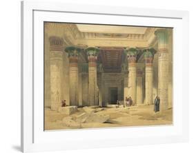 Temple of Philae-David Roberts-Framed Premium Giclee Print