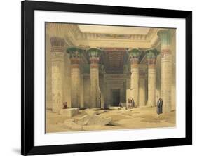 Temple of Philae-David Roberts-Framed Premium Giclee Print