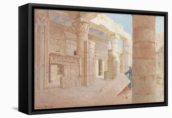 Temple of Philae-Henry Holiday-Framed Stretched Canvas