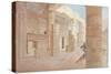 Temple of Philae-Henry Holiday-Stretched Canvas