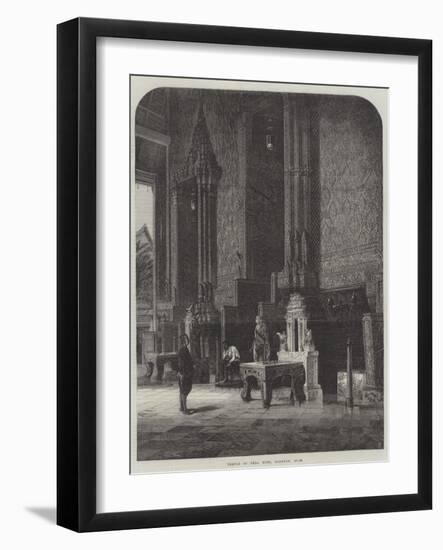 Temple of Phra Kien, Bangkok, Siam-null-Framed Giclee Print