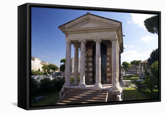 Temple of Portunus, Forum Boarium, 1st Century Bc, Rome, Lazio, Italy, Europe-Peter-Framed Stretched Canvas