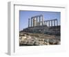 Temple of Poseidon, 5th Century, Sounion, Cape Sounion, Greece, Europe-Desmond Harney-Framed Photographic Print