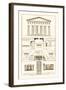 Temple of Poseidon at Paestum-J. Buhlmann-Framed Art Print