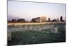 Temple of Poseidon at Sunset-null-Mounted Photographic Print