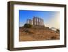 Temple of Poseidon, Cape Sounion, Attica, Greece-Marco Simoni-Framed Photographic Print