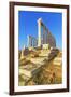 Temple of Poseidon, Cape Sounion, Attica, Greece-Marco Simoni-Framed Photographic Print