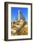 Temple of Poseidon, Cape Sounion, Attica, Greece-Marco Simoni-Framed Photographic Print