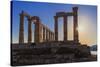 Temple of Poseidon, Cape Sounion, Attica, Greece-Marco Simoni-Stretched Canvas