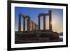 Temple of Poseidon, Cape Sounion, Attica, Greece-Marco Simoni-Framed Photographic Print