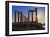 Temple of Poseidon, Cape Sounion, Attica, Greece-Marco Simoni-Framed Photographic Print