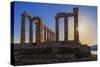 Temple of Poseidon, Cape Sounion, Attica, Greece-Marco Simoni-Stretched Canvas