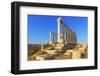 Temple of Poseidon, Cape Sounion, Attica, Greece-Marco Simoni-Framed Photographic Print