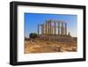 Temple of Poseidon, Cape Sounion, Attica, Greece-Marco Simoni-Framed Photographic Print