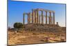 Temple of Poseidon, Cape Sounion, Attica, Greece-Marco Simoni-Mounted Photographic Print