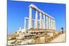 Temple of Poseidon, Cape Sounion, Attica, Greece-Marco Simoni-Mounted Photographic Print