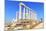 Temple of Poseidon, Cape Sounion, Attica, Greece-Marco Simoni-Mounted Photographic Print