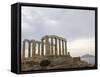 Temple of Poseidon, Cape Sounion, Greece, Europe-Angelo Cavalli-Framed Stretched Canvas