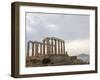 Temple of Poseidon, Cape Sounion, Greece, Europe-Angelo Cavalli-Framed Photographic Print