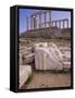 Temple of Poseidon, Cape Sounion, Greece-Ken Gillham-Framed Stretched Canvas