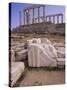 Temple of Poseidon, Cape Sounion, Greece-Ken Gillham-Stretched Canvas