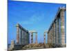 Temple of Poseidon in Greece-Paul Souders-Mounted Photographic Print