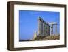 Temple of Poseidon in Greece-Paul Souders-Framed Photographic Print