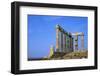 Temple of Poseidon in Greece-Paul Souders-Framed Photographic Print