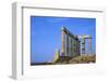 Temple of Poseidon in Greece-Paul Souders-Framed Photographic Print