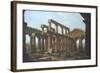 Temple of Poseidon in Paestum-Antonio Joli-Framed Giclee Print