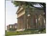 Temple of Poseidon,Temple of Hera Beyond, Paestum, Campania, Italy-Marco Cristofori-Mounted Photographic Print