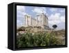 Temple of Poseidon-Richard Nowitz-Framed Stretched Canvas